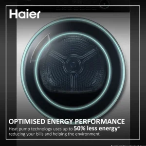 Haier Tumble Dryers/Freestanding Tumble Dryers*HD90-A2939S-UK 9kg Heat Pump Tumble Dryer - Graphite