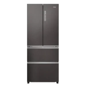 Haier Fridge Freezers/Freestanding Fridge Freezers*HFR3718ENMD 70cm 60/40 Total No Frost Fridge Freezer - Dark Inox