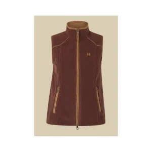 Women Harkila Gilets*Sandhem 200 Waistcoat Women - Burgundy