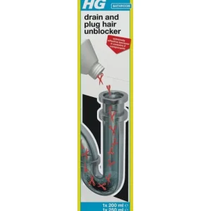 Hg Cleaning Products*Drain & Plug Hair Unblocker