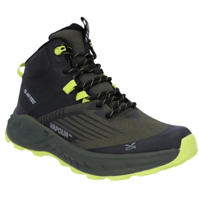 hi_tec_fuse_trail_mid__bl_3.webp Hi Tec Sports Ltd Hiking Boots*Hi Tec Fuse Trail Mid - Black/Olive