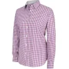 Women Hoggs Of Fife Ltd Shirts*Hoggs Becky II Ladies Shirt Violet/Cerise