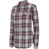 Women Hoggs Of Fife Ltd Shirts*Hoggs Eilidh Ladies Shirt Merlot