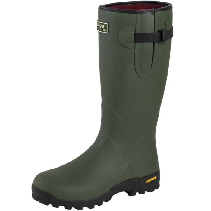 hoggs_field_sport_neopren_0.webp Hoggs Of Fife Ltd Wellingtons*Hoggs Field Sport Neoprene Lined Rubber Boot Green