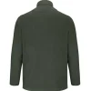 Hoggs Of Fife Ltd Jumpers & Cardigans*Hoggs Islander 1/4 Zip Micro Fleece - Olive
