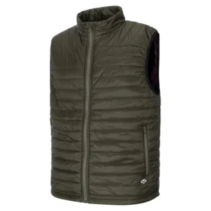 Hoggs Of Fife Ltd Gilets*Hoggs Kingston Rop-Stop Gilet - Olive / Merlot