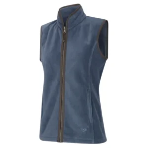 Women Hoggs Of Fife Ltd Gilets*Hoggs Stenton Ladies Fleece Gilet - Slate Grey