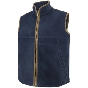 Hoggs Of Fife Ltd Gilets*Hoggs Stenton Technical Fleece Gilet Navy