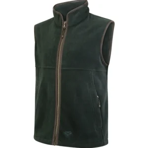 Hoggs Of Fife Ltd Gilets*Hoggs Stenton Technical Fleece Gilet Pine