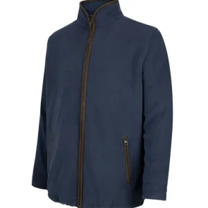 Hoggs Of Fife Ltd Coats & Jackets*Hoggs Woodhall Fleece Jacket Navy