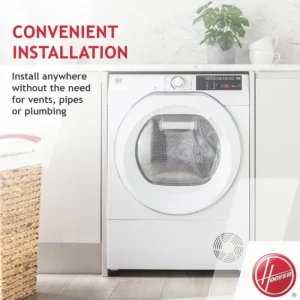 Hoover Tumble Dryers/Freestanding Tumble Dryers*HLE H9A2DE HLEH9A2DE 9kg Heat Pump Tumble Dryer