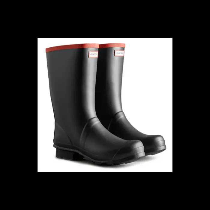 hunter_argyll_short_knee__1.webp Hunter Boot Ltd Wellingtons*Hunter Argyll Short Knee Wellington Boot - Black