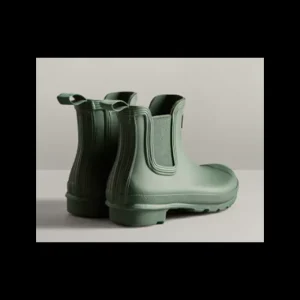 Women Hunter Boot Ltd Wellingtons*Hunter Womens Original Chelsea Boots - Green