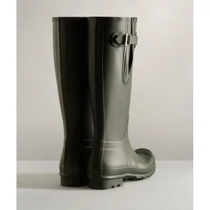 Hunter Boot Ltd Wellingtons*Hunters Men's Tall Side Adjustable Wellingtons Dark Olive