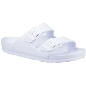 Women Hush Puppies Sandals*Lorna Mule Sandals - White