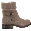 Women Hush Puppies Boots*Piper Suede Buckle Boot - Taupe