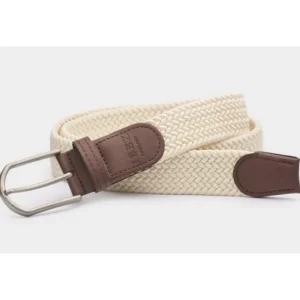 Ibex Accessories*Eco Friendly Stretch Belt - Beige