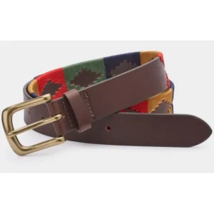 Ibex Accessories*Polo Belt Brn/Sand/Grn/Nvy/Red