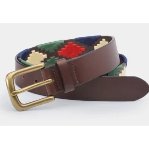 Ibex Accessories*Polo Belt Brown/Red/Green/Navy