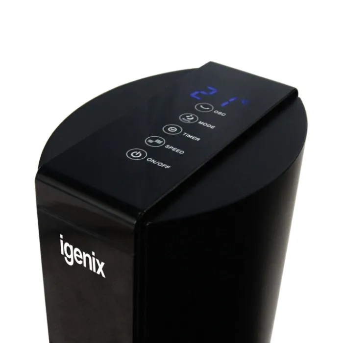 igenix_dfbl_cooling_tower_1.webp Igenix Fans*DF0039BL Cooling Tower Fan with DC Motor - Black