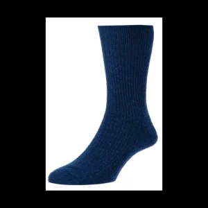 HJ Socks Socks & Underwear*Immaculate Wool / Lycra Socks - Navy