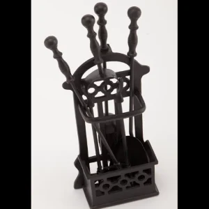 Inglenook Companion Sets*FIRE401 5 Piece Caged Basket Heavy Companion Set