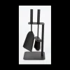 Inglenook Companion Sets*FIRE152 2 Piece Hearth Set - Black