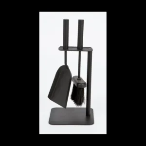 Inglenook Companion Sets*FIRE152 2 Piece Hearth Set - Black