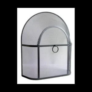 Inglenook Fire Tools & Maintenance*FIRE60 Heavy Duty Round Spark Guard – Black