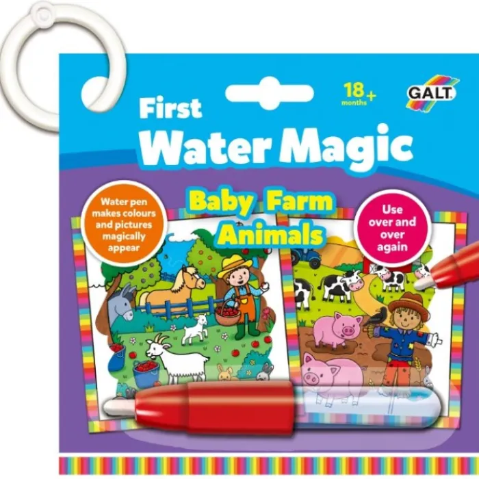james_galt_first_water_ma_1-1.webp JAMES GALT + SONS Galt Toys*James Galt First Water Magic-Baby Farm Animals
