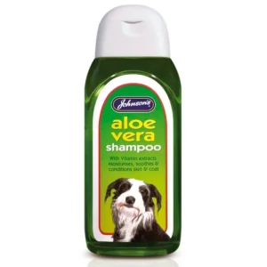 Johnsons Dogs*Johnstons 200ml Aloe Vera dog shampoo