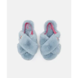 Women Joules Ltd Slippers*Joules Kora Soft Blue Slippers