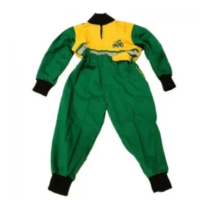 G D Textiles Ltd Coats & Jackets*Junior Boilersuit Green/Yellow