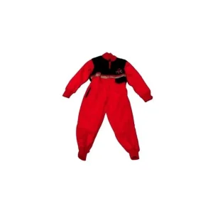 G D Textiles Ltd Coats & Jackets*Junior Boilersuit Red/Black
