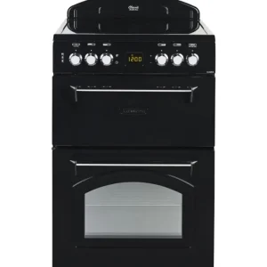 leisure Freestanding Cookers*CLA60CEK 60cm Electric Double Oven with Ceramic Hob - Black