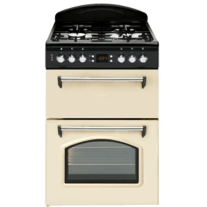 leisure Freestanding Cookers*CLA60GAC 60cm Double Oven Gas Cooker - Cream
