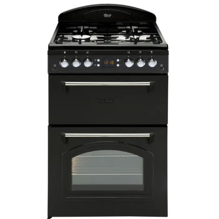 leisure_clagak_cm__allgas_0.webp leisure Freestanding Cookers*CLA60GAK 60cm All-Gas Double Oven - Black