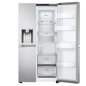 LG American Style*GSLV91MBAC 91.3cm Frost Free American Style Fridge Freezer - Metal Sorbet