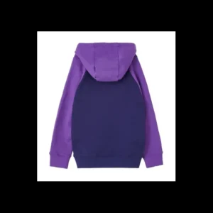 LIGHTHOUSE Jumpers*Jill Girls Hoodie - Purple Tractor