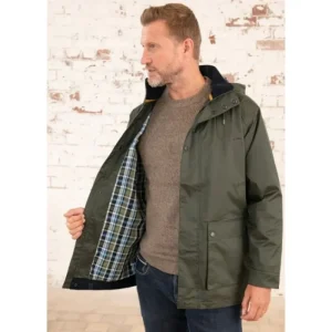 Lighthouse Coats & Jackets*Oxford Mens Coat - Hunter Green