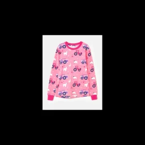 LIGHTHOUSE Nightwear*Pyjamas - Pink Tractor