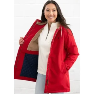 Women LIGHTHOUSE Coats & Jackets*Scarlet Ladies Coat - Red