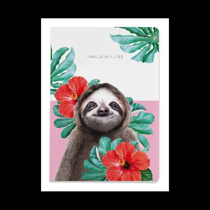 lola_design_sloth_a_fablo_1.webp Lola Design Ltd Other*Lola Design Sloth A5 Fablous Notebook