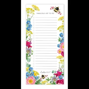 Lola Design Ltd Other*Lola Designs Bee Magnitic List Pad