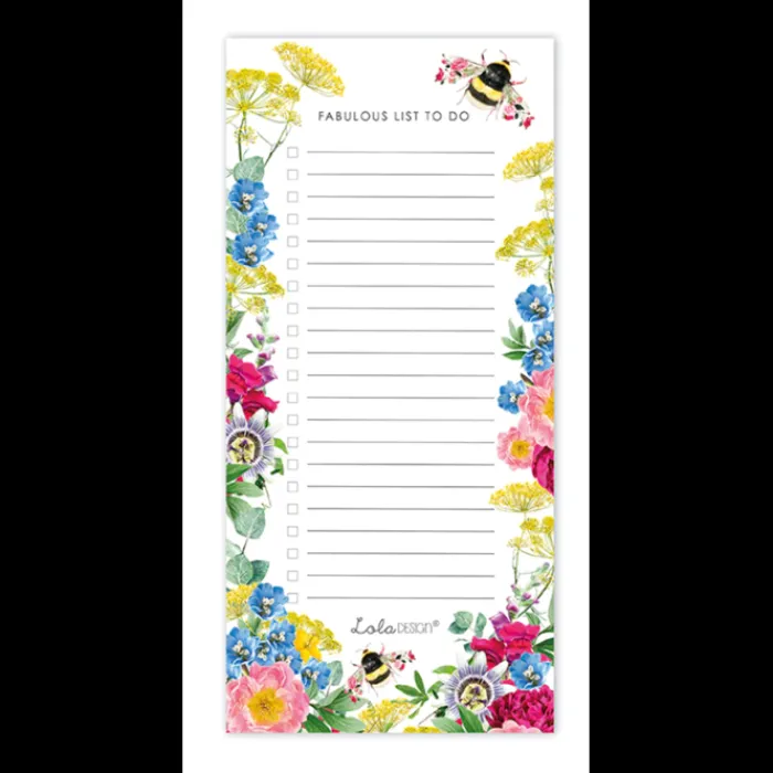 lola_designs_bee_magnitic_0.webp Lola Design Ltd Other*Lola Designs Bee Magnitic List Pad