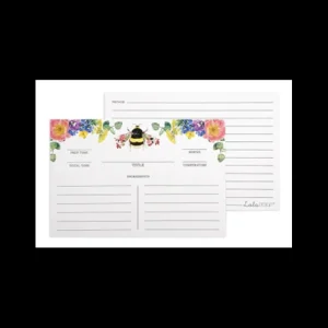 Lola Design Ltd Other*Lola Designs Bee Recipe Card Refill