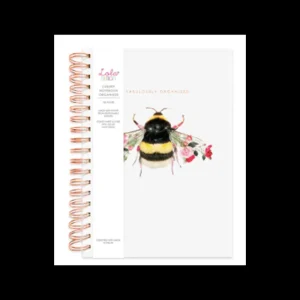 Lola Design Ltd Other*Lola Designs Bee Wirebound Hardback Organiser