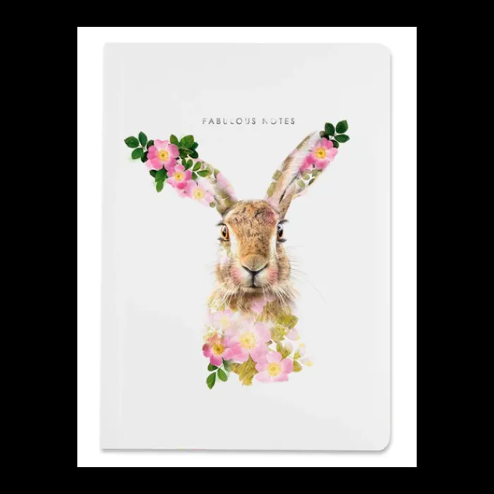 lola_designs_hare_a_fablo_1.webp Lola Design Ltd Other*Lola Designs Hare A5 Fablous Note Book