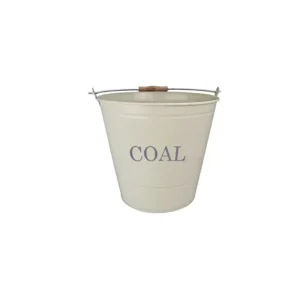 Manor Coal Buckets*0463 Coal Bucket - Cream