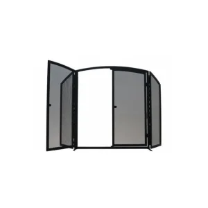 Manor Fire Tools & Maintenance*1769 Gateway 3 Fold Fireguard - Black